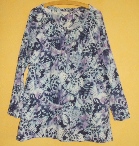 Vintage bluse tcm langarm - bluse,