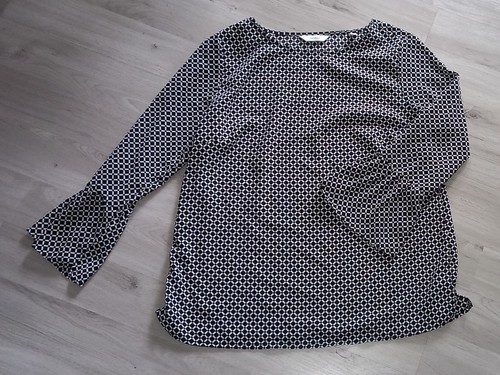Bluse mit volantärmel tcm - mit,