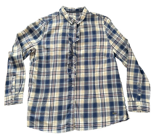 Bluse dünnes flanell karos - bluse, *