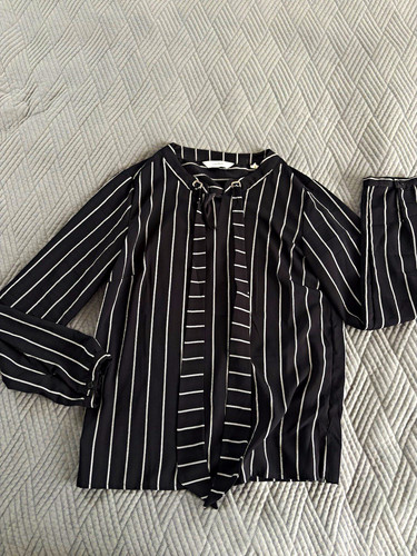 Tcm damen bluse schwarz weiß - bluse, schwarz/weiß