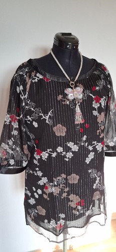 Tunika bluse aus seide - seide, von