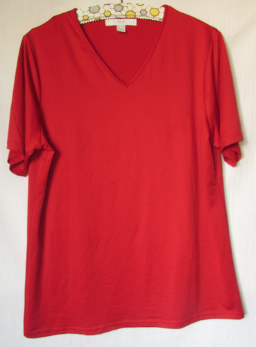 Tcm damen shirt kurzarm - shirt, rot